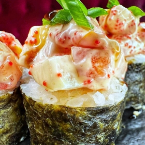 Темаки с морским гребешком